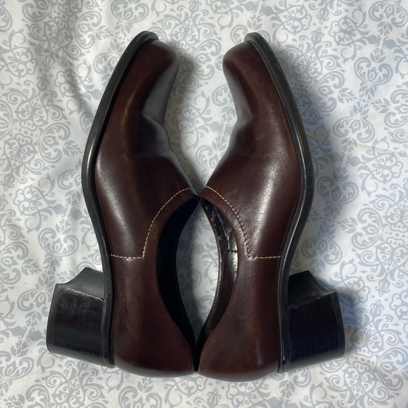 Franco Sarto Slip-On Loafers with Chunky Heel - Picture 4 of 16